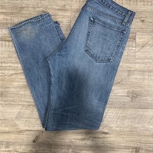 rag & bone Light Blue Straight Jeans
